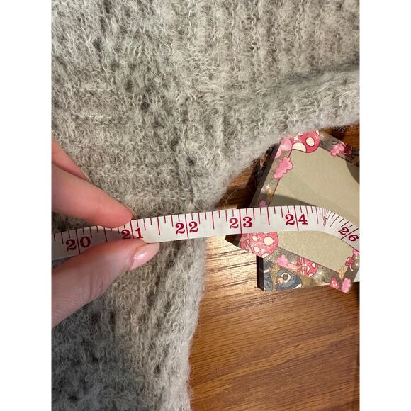 Scotch & Soda Maison Scotch V-Neck Sweater Alpaca Mohair Wool Blend Open Knit - Picture 13 of 13